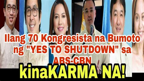 KARMA Is REAL Sa Ilang 70 Kongresista Na Bumoto Ng YES TO SHUTDOWN