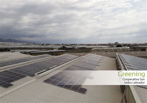 Instalación fotovoltaica de 205 8 kWp en Almería Greening e