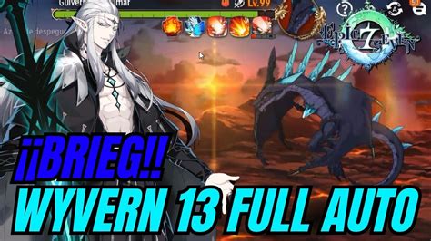 EPIC SEVEN BRIEG EN WYVERN 13 I F2P I WYVERN 13 FULL AUTO YouTube