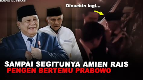 BETAPA KAGETNYA PAK PRABOWO TIBA TIBA DIDATANGI AMIEN RAIS SAMPAI