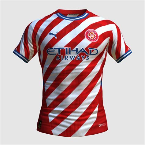 Girona 24 25 Home Fixed Mati FIFA 23 Kit Creator Showcase