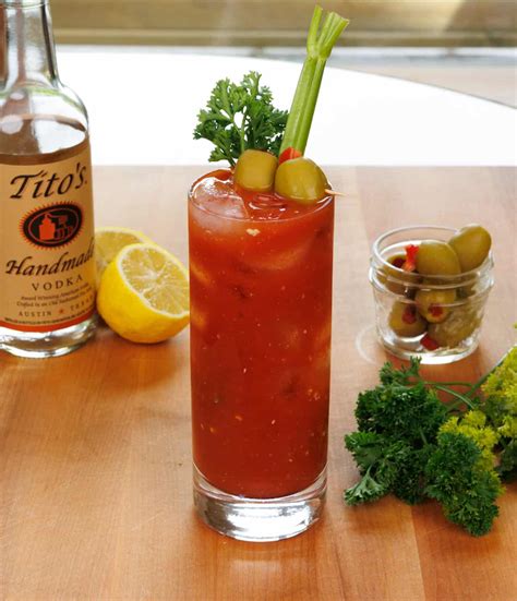 Bloody Mary For One - One Dish Kitchen