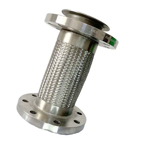 Pipe Connection SS304 Wire Mesh Stainless Steel Flexible Bellow Metal