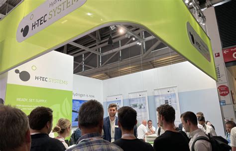 H Tec Systems Presents Solutions For Green Hydrogen At The Smarter E