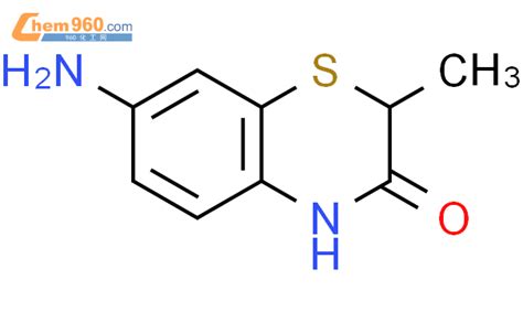 105807 99 6 2H 1 4 Benzothiazin 3 4H one 7 amino 2 methyl CAS号 105807