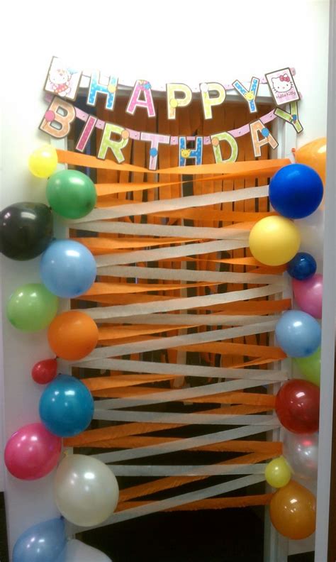 12 Best Office Birthday Decorations Images On Pinterest Office