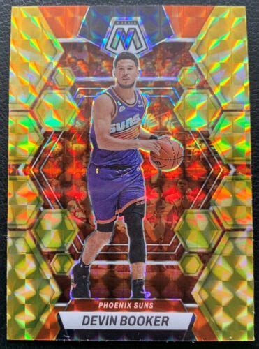 Mosaic Basketball Devin Booker Phoenix Suns Yellow Reactive