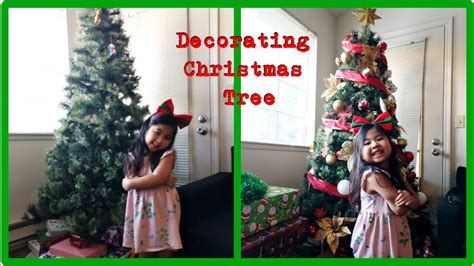 Before And After Our Christmas Tree Decorations Youtube