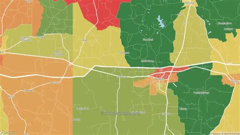 The Safest And Most Dangerous Places In Lawrence Ms Crime Maps And