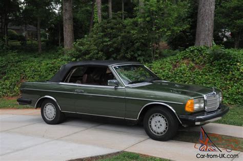 1979 Mercedes 280ce Convertible Rare Coach Built Survivor W123 300cd 300d