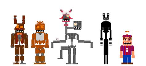 Fnaf 4 8bit (Halloween by FNaFdeviantart123 on DeviantArt