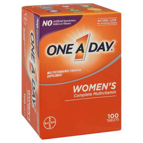 One A Day Womens Complete Multivitamin Hy Vee Aisles Online Grocery