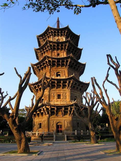 Zhenguo Pagoda Kaiyuan Temple Quanzhou China By John Meckley