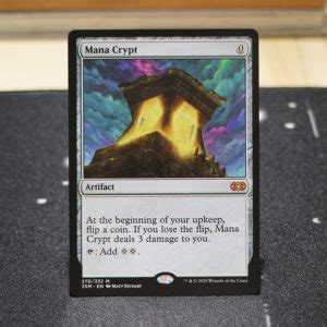 Mana Crypt Xm Double Masters Mtg Proxy Magic The Gathering Proxies