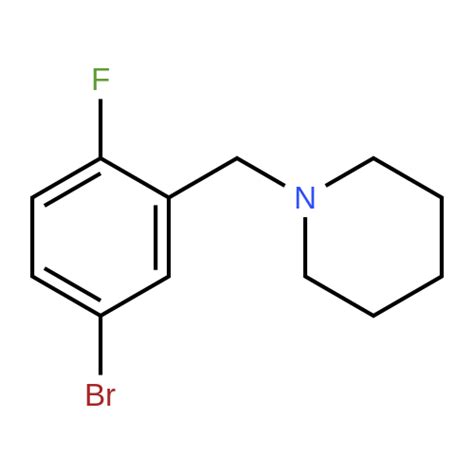 1345471 85 3 4 Bromo 1 Fluoro 2 Piperidinomethylbenzene Ambeed