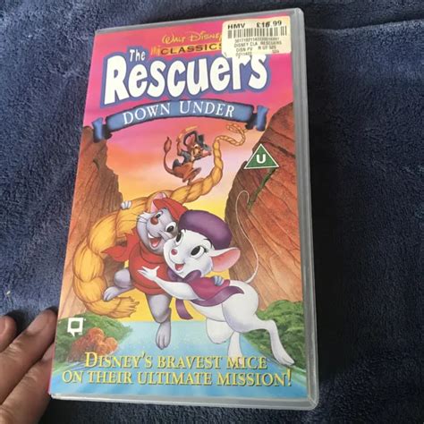 The Rescuers Down Under Vhssur 1997 £600 Picclick Uk