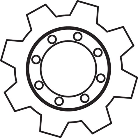 工业车轮齿轮齿轮符号工业车轮齿轮齿轮符号 Industrial Wheel Cog Gear Symbol Industrial Wheel Cog Gear Symbol素材 Canva可画