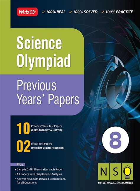 Class 8 Science Olympiad Previous 5 Years Papers Science Olympiad Foundation