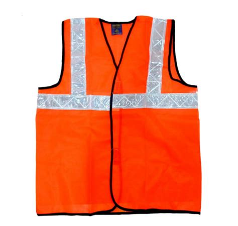 Unisex Polyester Without Sleeves Reflective Safety Jacket For