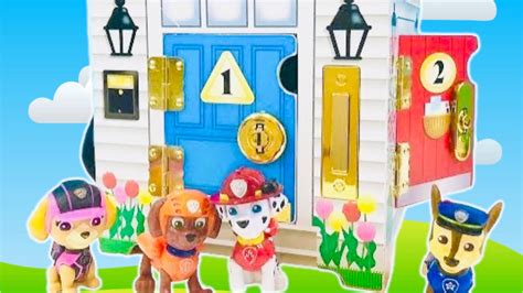 Snack Time LOCK And KEY House And Paw Patrol Pups YouTube