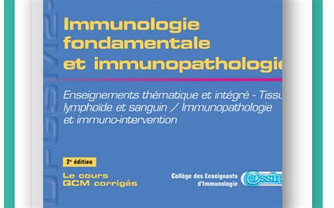 Immunologie Fondamentale Et Immunopathologie Dfgsm