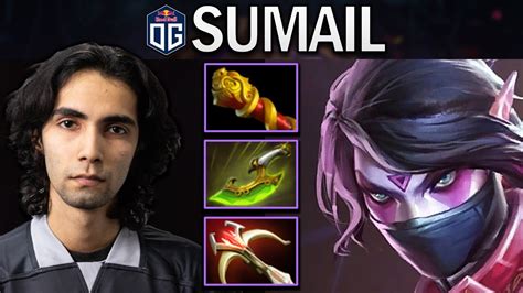 Og Sumail Templar Assassin With 21 Kills Dota 2 7 30 Gameplay Youtube