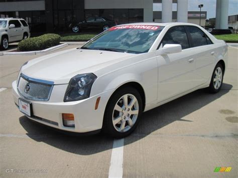 2006 White Diamond Cadillac Cts Sedan 30746414 Car