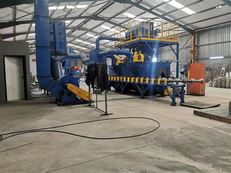 Shot Blasting Booth Blasting Machine Blasting Plant Aria Iasf