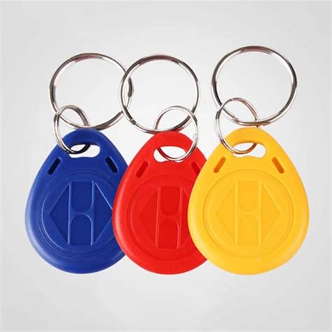 10pcs 13 56MHz IC M1 Keyfobs Tags Access Control RFID Key Finder Card