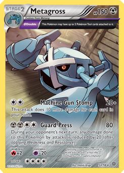 M Metagross Ex Xypromo Tcg Card Database Pokemon