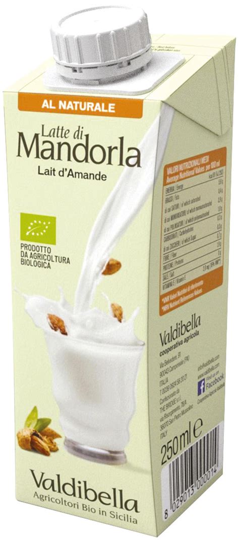 Latte Di Mandorla 8 Senza Zucchero Aggiunto Valdibella VALDIBELLA