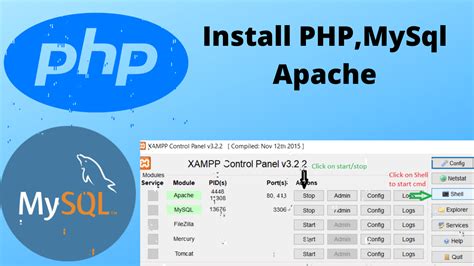 install php mysql apache  windows  install php mysql apache