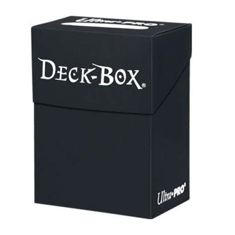 Ultra Pro Deck Box Black Gamershart