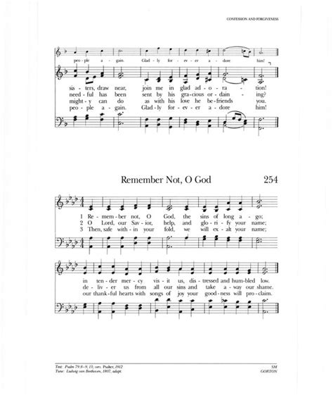 Psalter Hymnal Gray Praise To The Lord The Almighty The King