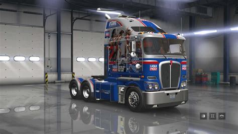 Kenworth K200 Liqui Moly 2017 Skins Metallic Truck Skins X SKIN 엑스스킨