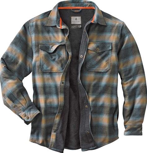 Archer Thermal Lined Flannel Lined Flannel Shirt Shirt Jacket Men Shirt Jacket