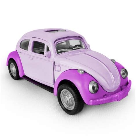 Carrinho Miniatura De Ferro Fusca Fusquinha Abre Portas Ddg Toys