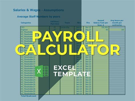 Free Payroll Template EFinancialModels