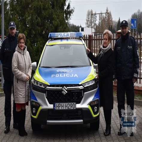 Policjanci Z Komendy Powiatowej Policji W Garwolinie Otrzymali 2 Nowe