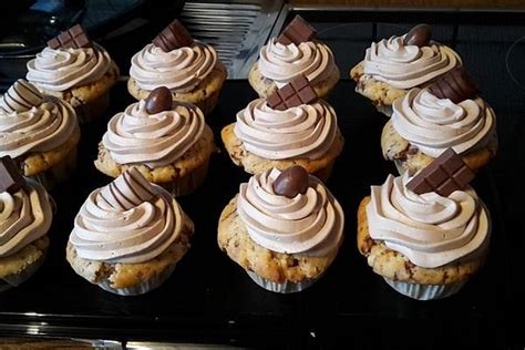 Kinderschokolade Muffins Von Pinktroublebee Chefkoch Food Food And