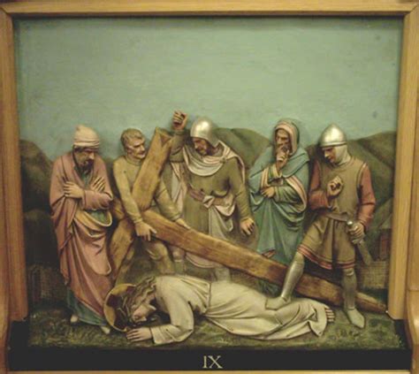 Are We There Yet The Ninth Station Of The Cross