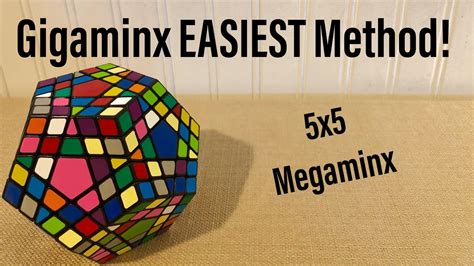 Gigaminx Easiest Method 5x5 Megaminx Youtube