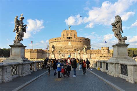 Castel Sant' Angelo In Rome Free Stock Photo - Public Domain Pictures