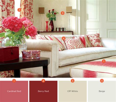 Off White Colour Combination For Living Room