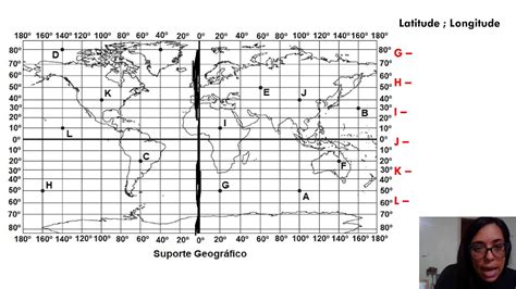 Atividade De Coordenadas Geográficas Edukita