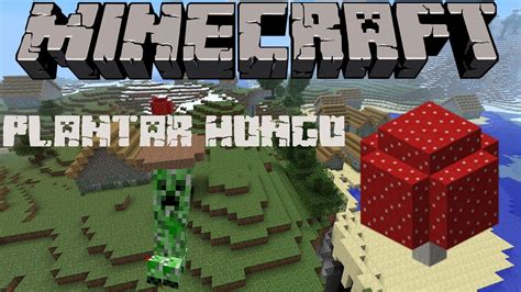 Cómo plantar un hongo en minecraft 1 7 2 YouTube