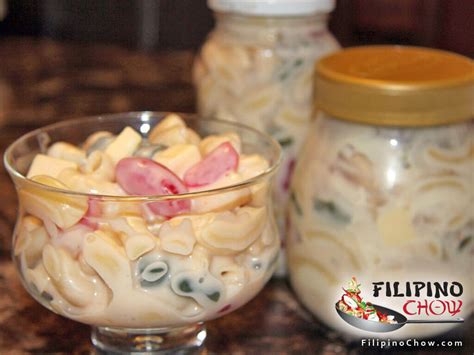 Filipino Macaroni Fruit Salad Recipe Blog Dandk