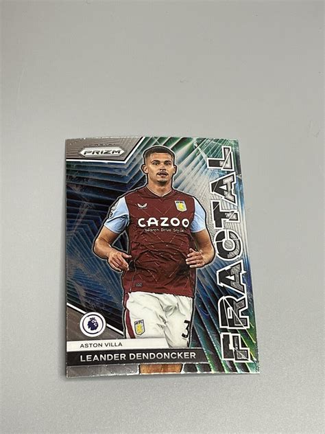 Leander Dendoncker 2022 23 Panini Prizm Premier League Fractal 17