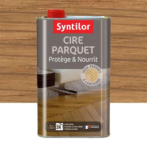 Cire Parquet Syntilor Naturel Pas Cher