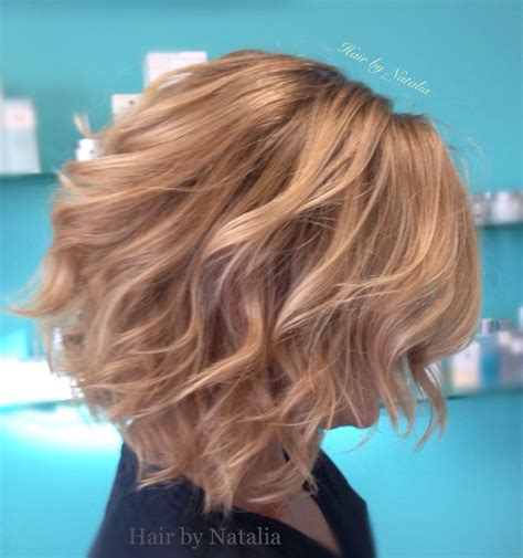 Blonde Balayage Bob Balayage And Messy Beach Waves For Blondes Inoa